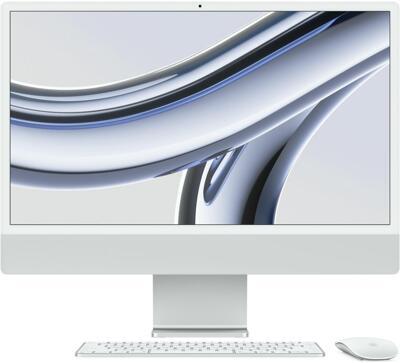 Моноблок Apple iMac 24 M3 8/256ГБ (A2874) серебристый