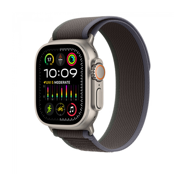 Ремешок Apple Trail Loop для Apple Watch 49 мм размер S/M Blue/Black