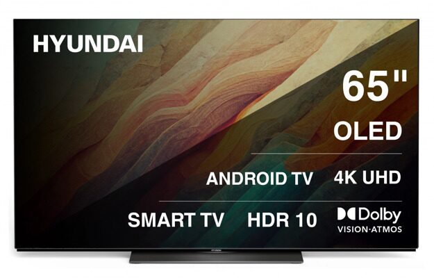 Телевизор OLED Hyundai 65" H-LED65OBU7700: 65 дюйма, 4K, OLED, 120Гц