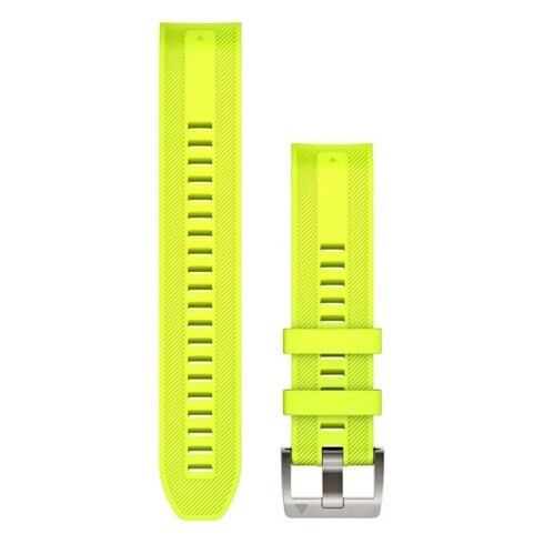 Ремешок Garmin Marq Silicone Rubber Strap Amp Yellow 22 мм