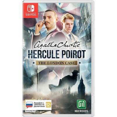 Agatha Christie - Hercule Poirot: The London Case Стандартное издание Switch, русские субтитры