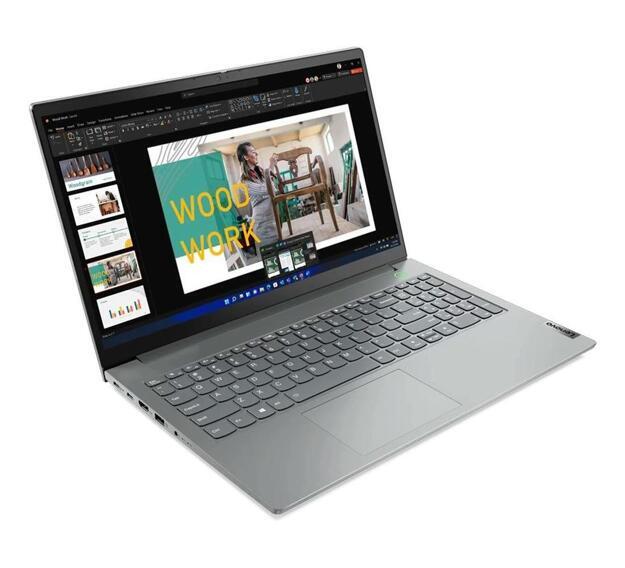 Ноутбук Lenovo Thinkbook 15.6" (i7-1255U, 8GB, 512GB SSD) серый