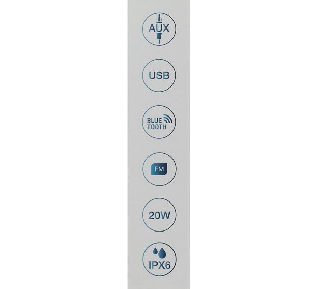 Портативная акустика Hyundai H-PAC340 черная