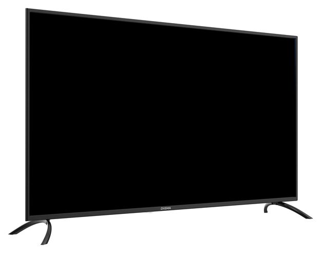 Телевизор LED Digma 50" DM-LED50UBB31: 50 дюйма, 4K, Smart TV, DVB-T2