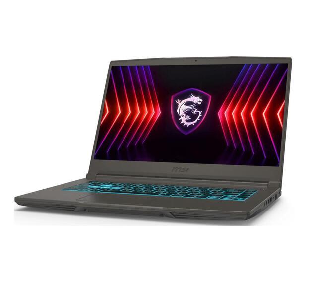 Ноутбук MSI Thin 15.6" (i7-12650H, 16GB, 512GB SSD, RTX 4050, IPS) серый