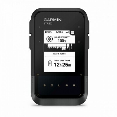 Навигатор Garmin eTrex Solar черный