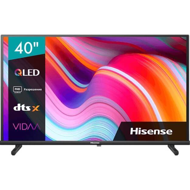 Телевизор Hisense 40" 40A5KQ: 40 дюйма, FHD, QLED, 120Гц