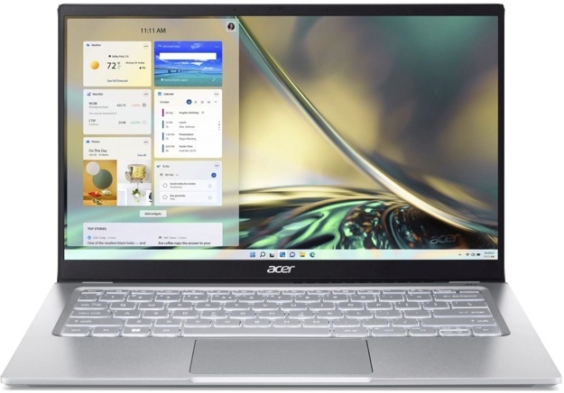 Ноутбук Acer Swift 3 SF314-512-55DD серебристый