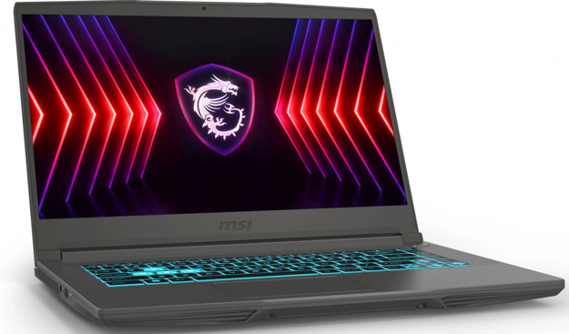Ноутбук MSI Thin 15.6" (i7-12650H, 16GB, 512GB SSD, RTX 3050, IPS) серый