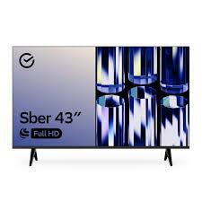 Телевизор Sber SDX 43F2120B: 43 дюйма, Full HD, Smart TV