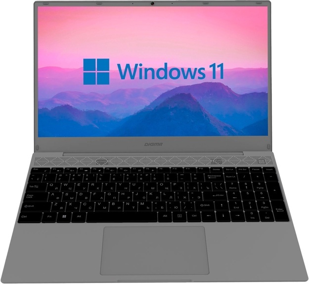 Ноутбук Digma EVE 15 15.6" (Ryzen 3 3200U, 8GB, 256GB SSD, IPS) серый космос