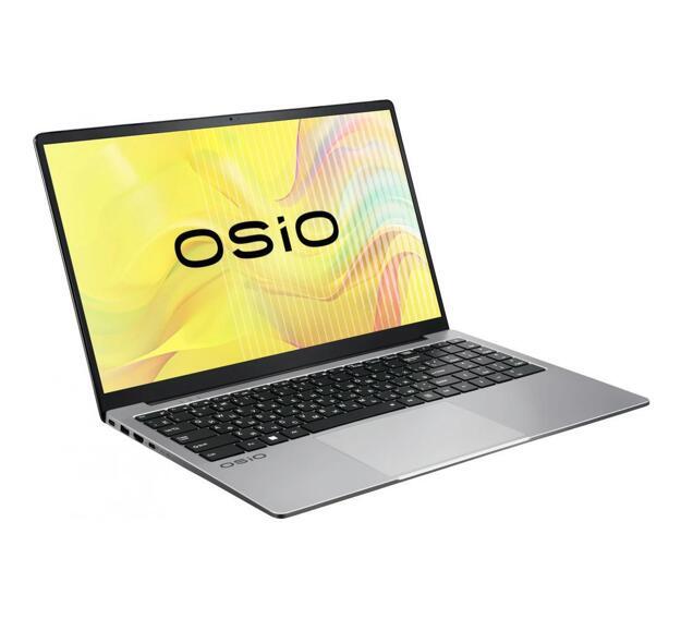 Ноутбук Osio FocusLine 15.6" (i5-1235U, 16GB, 512GB SSD, IPS) серый