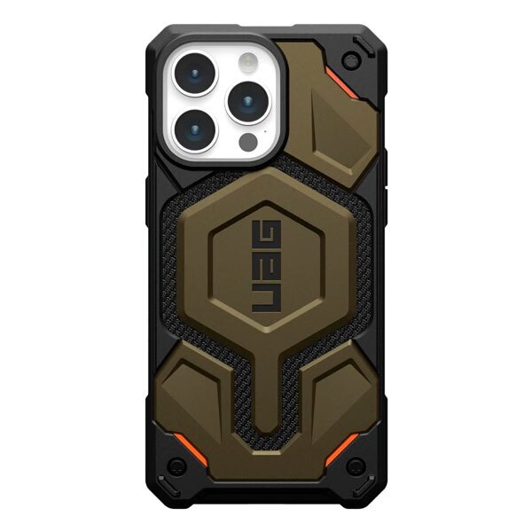 Чехол UAG Monarch для iPhone 15 Pro Kevlar Element Green