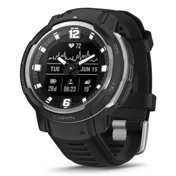 Умные часы Garmin Instinct Crossover Standard Edition 45 мм  черный