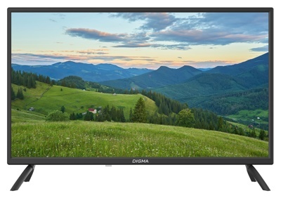 Телевизор LED Digma 32" DM-LED32MBB21: 32 дюйма, HD, DVB-T2