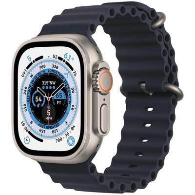 Apple Watch Ultra 49 мм Titanium Ocean Band "Темная ночь"
