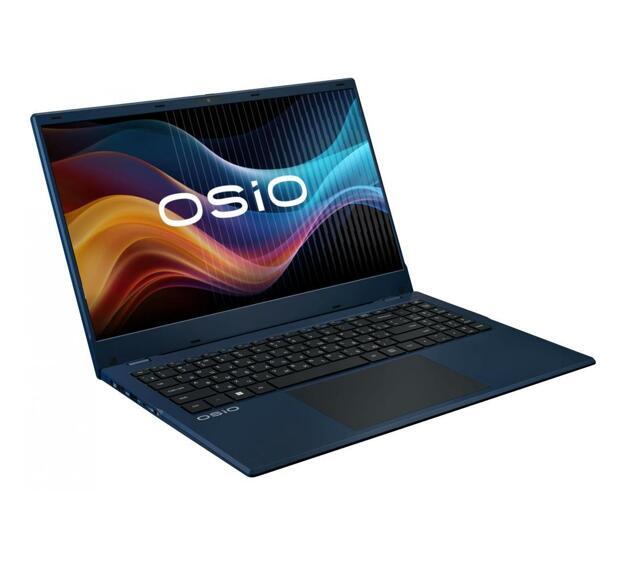 Ноутбук Osio BaseLine 15.6" (N100, 8GB, 512GB SSD, IPS) синий