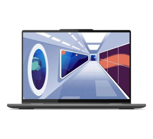 Ноутбук Lenovo Yoga 14" (Ryzen 7 7735U, 16GB, 1TB SSD, OLED) серый