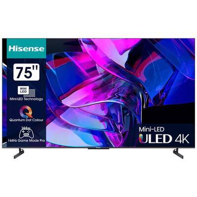 Телевизор Hisense 75" 75U7KQ: 75 дюйма, 4K, ULED, 120Гц