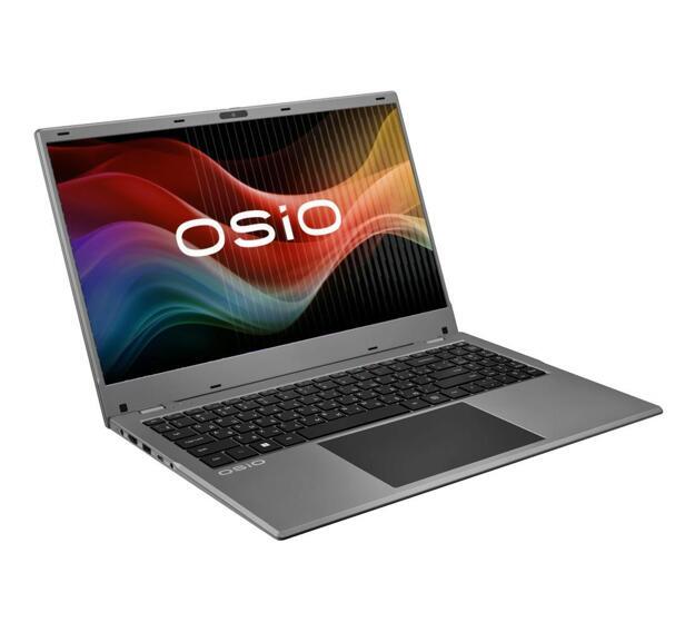 Ноутбук Osio BaseLine 15.6" (N100, 8GB, 512GB SSD, IPS) серебристый