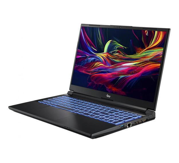 Ноутбук IRU Калибр 15.6" (i5-12500H, 16GB, 512GB SSD, GTX 1650, IPS) черный