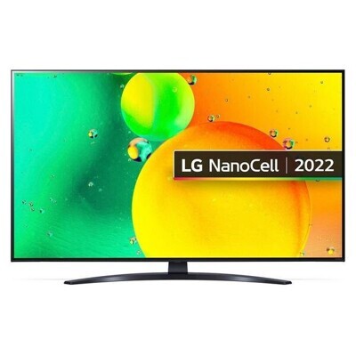 Телевизор LG 55" 55NANO766QA: 55 дюйма, 4K, NanoCell, 60Гц