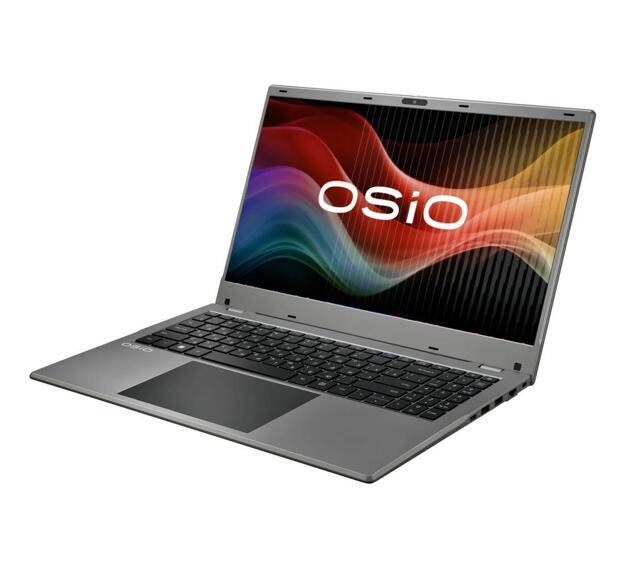 Ноутбук Osio BaseLine 15.6" (N100, 8GB, 512GB SSD, IPS) серебристый