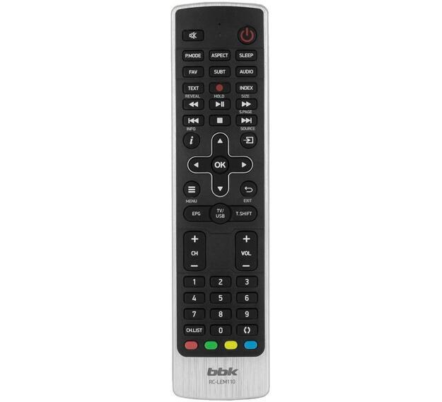 Телевизор BBK 24" 24LEM-1046/T2C: 24 дюйма, HD, 60Гц