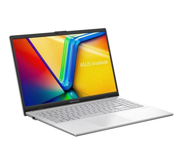 Ноутбук Asus Vivobook Go 15.6" (N200, 8GB, , IPS) серебристый