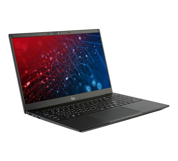 Ноутбук IRU Калибр 15.6" (i5-1135G7, 8GB, 512GB SSD, IPS) черный