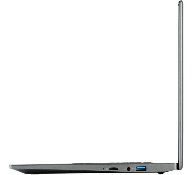 Ноутбук IRU Калибр 14.1" (i5-1135G7, 8GB, 1TB SSD, IPS) серый