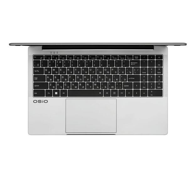 Ноутбук Osio FocusLine 15.6" (i5-1235U, 16GB, 512GB SSD, IPS) серый