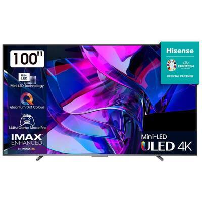 Телевизор Hisense 100U7KQ 2023: 100 дюймов, 4K, QLED, 120Гц