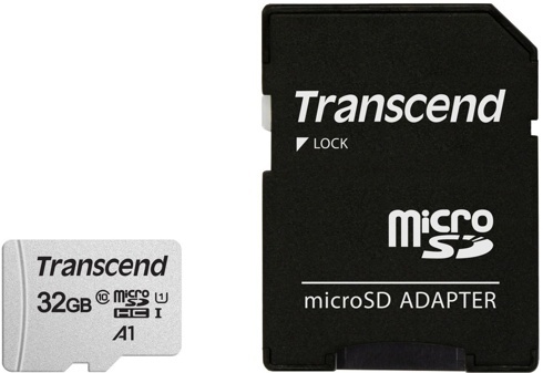 Флеш карта microSDHC 32GB Transcend TS32GUSD300S-A