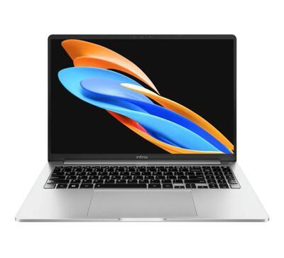 Ноутбук Infinix Inbook 16" (i5-12450H, 16GB, 1TB SSD, IPS) серебристый