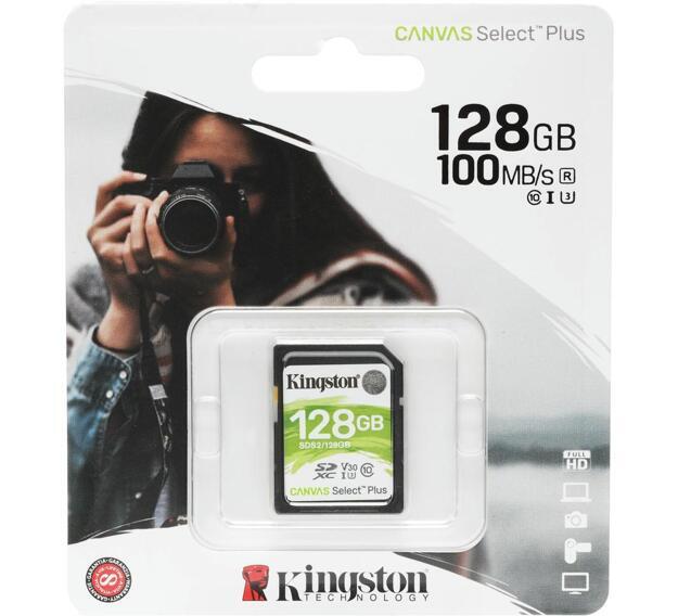 Флеш карта SDXC 128GB Kingston SDS2/128GB