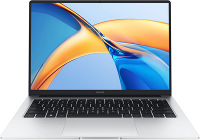 Ноутбук Honor MagicBook 14" (Ryzen 5 7640HS, 16GB, 512GB SSD, IPS) серебристый