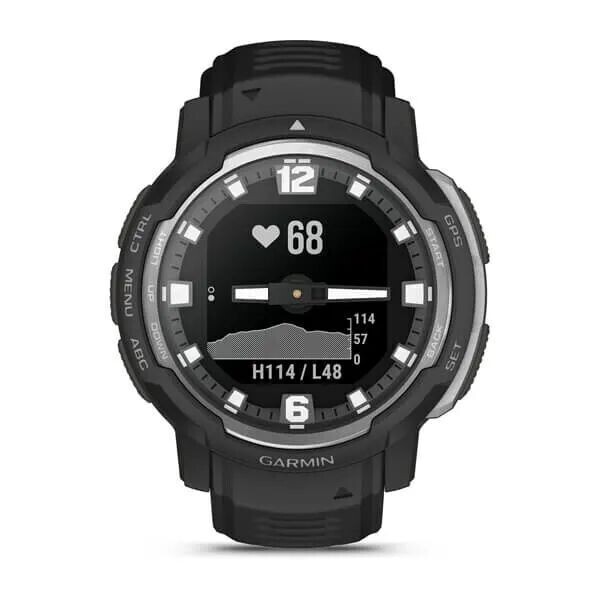 Умные часы Garmin Instinct Crossover Standard Edition 45 мм  черный