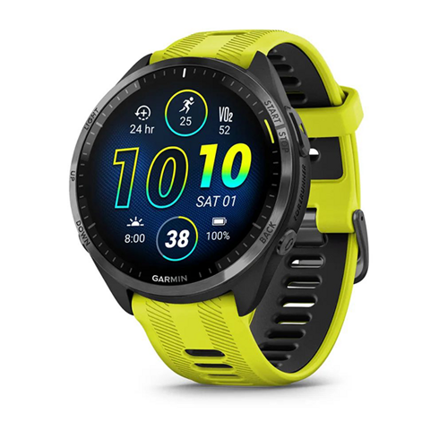 Умные часы Garmin Forerunner 965 010-02809-12 черно-желтые