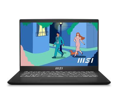 Ноутбук MSI Modern 14" (Ryzen 5 7530U, 8GB, 512GB SSD, IPS) черный