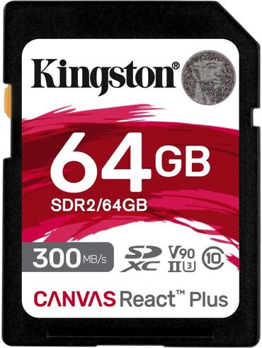 Флеш карта SDXC 64GB Kingston SDR2/64GB