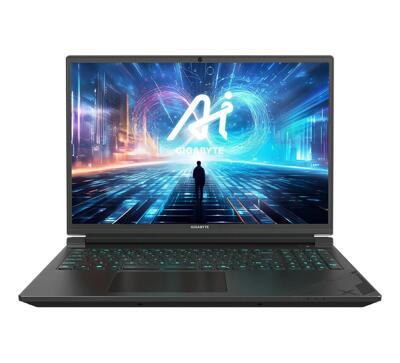 16" Ноутбук Gigabyte G6X 16ГБ/512 ГБ (NVIDIA GeForce RTX 4050 для ноутбуков,Intel Core i7 13650HX 2.6) серый