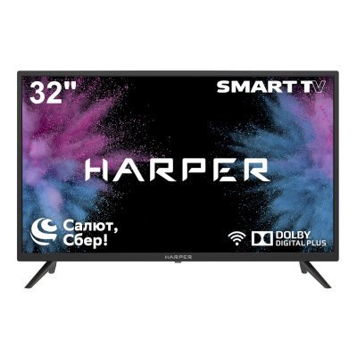 Телевизор Harper 32R610TS: 32 дюйма, HD, DVB-T2