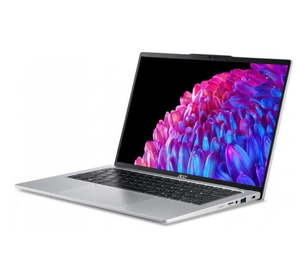 Ноутбук Acer Swift Go 14 14" (i7 155H, 16GB, 1TB SSD, OLED) серебристый