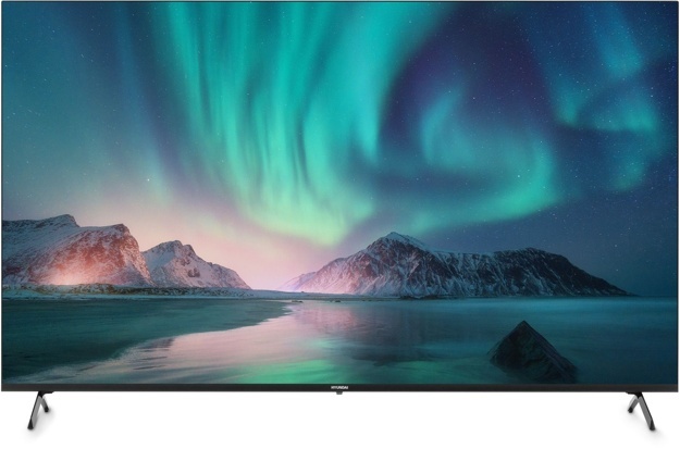 Телевизор LED Hyundai 65" H-LED65BU7006: 65 дюйма, 4K, Smart TV, DVB-T2