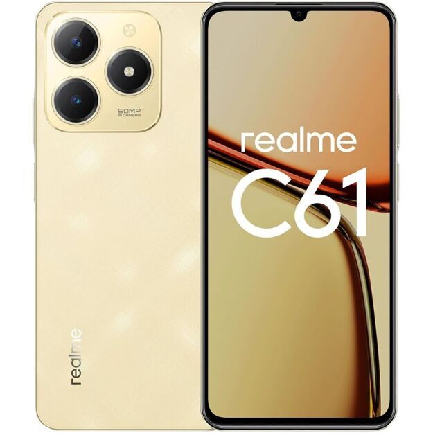 Смартфон Realme С61 8/256GB золотой