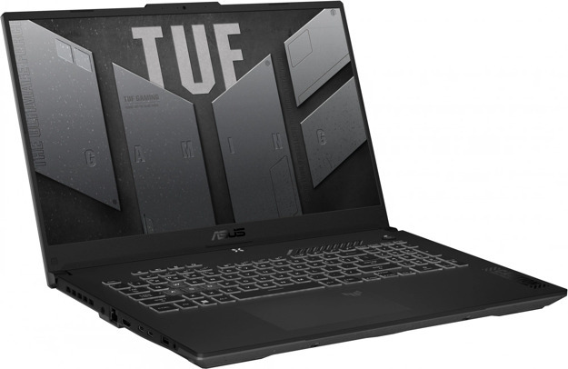 Ноутбук 17.3" Asus TUF Gaming A17 FA707NV-HX064, AMD Ryzen 5 7535HS, 16GB RAM, 1024GB SSD, NVIDIA GeForce RTX 4060