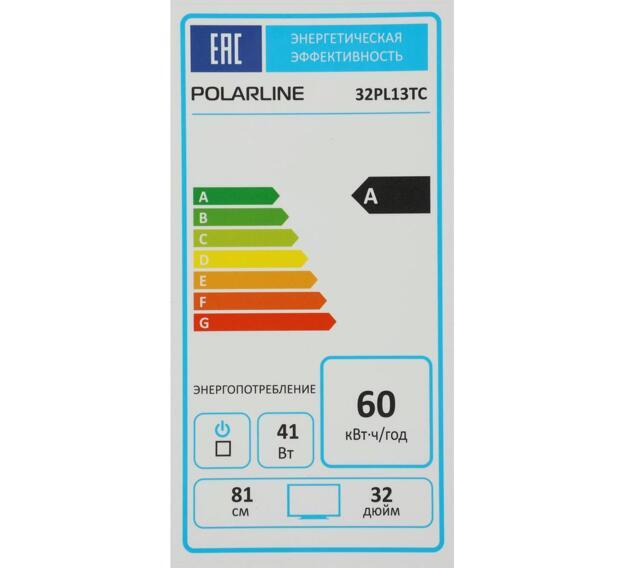 Телевизор LED PolarLine 32" 32PL13TC: 32 дюйма, HD, DVB-T2