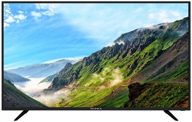 Телевизор LED Supra 55" STV-LC55ST0045U: 55 дюйма, 4K, Smart TV, DVB-T2