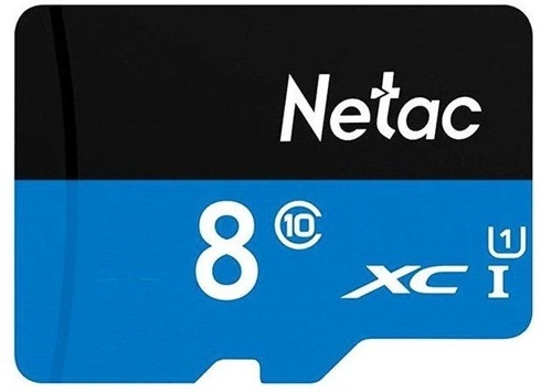 Флеш карта microSDHC 8GB Netac NT02P500STN-008G-S